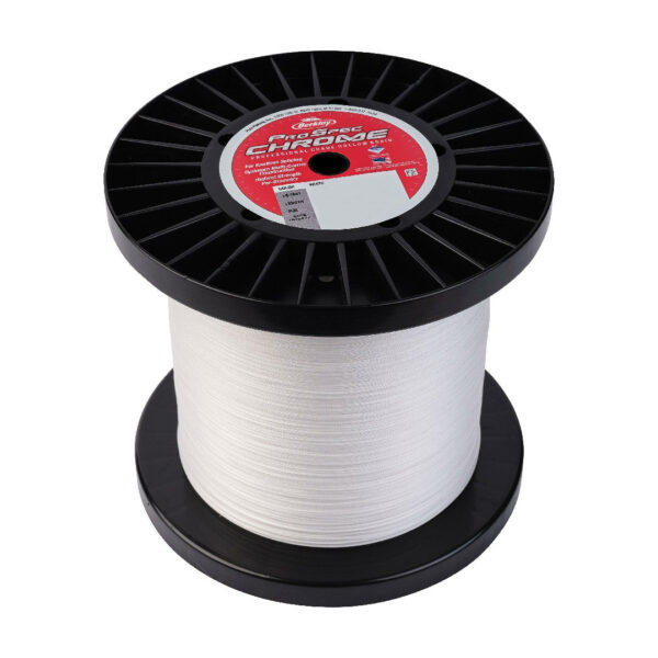 Berkley ProSpec® Chrome Premium Hollow Braid Bulk Large Spools Cabo White