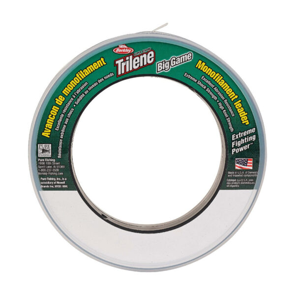 Berkley Trilene® Big Game™ Mono Leaders Monofilament Leader Wrist Spool Clear